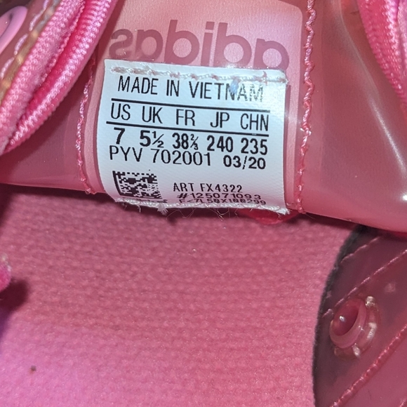 Adidas | Superstar Semi Solar Pink Jelly Platform Sneakers Women's Size 7 - Picture 10 of 10